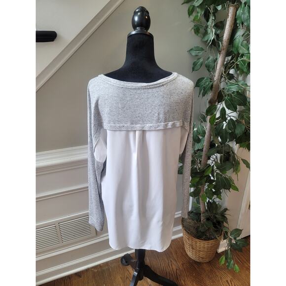 Soho Street Sweater Women's Size Medium Gray Long Sleeve Pullover Knit Casual - Picture 7 of 11